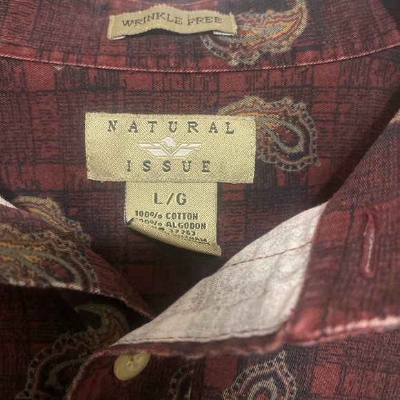 Paisley Long sleeve button up - Picture 3 of 4